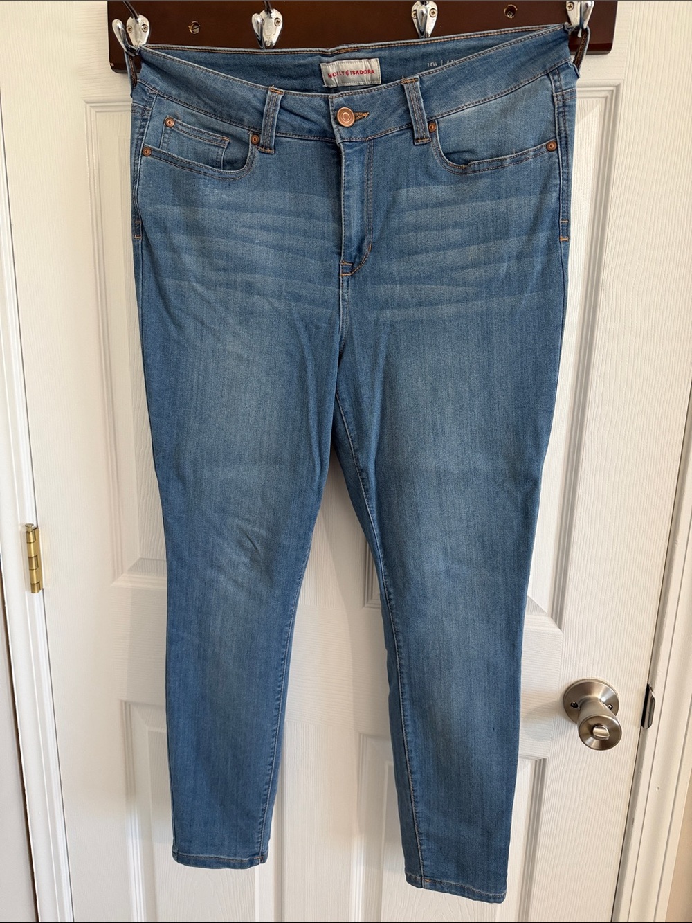 Women’s Skinny Jeans - Light Blue Denim